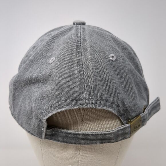 Brooklyn New York 1625 Slideback Hat Gray OS Adjustable Embroidered BJB Cotton - Picture 5 of 8